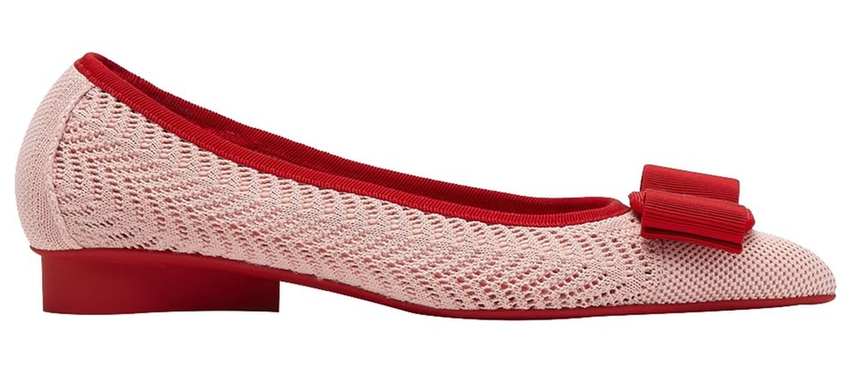 Spitzenache Den eigenen Stil finden: Ballerinas in rot