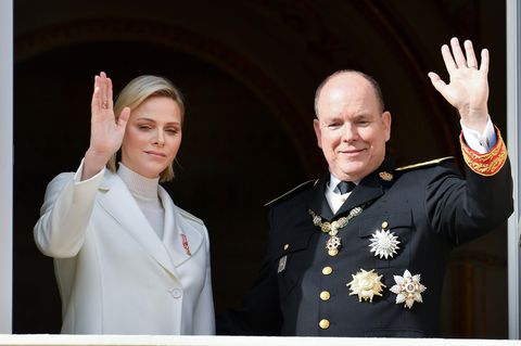Fürstin Charlene + Fürst Albert II