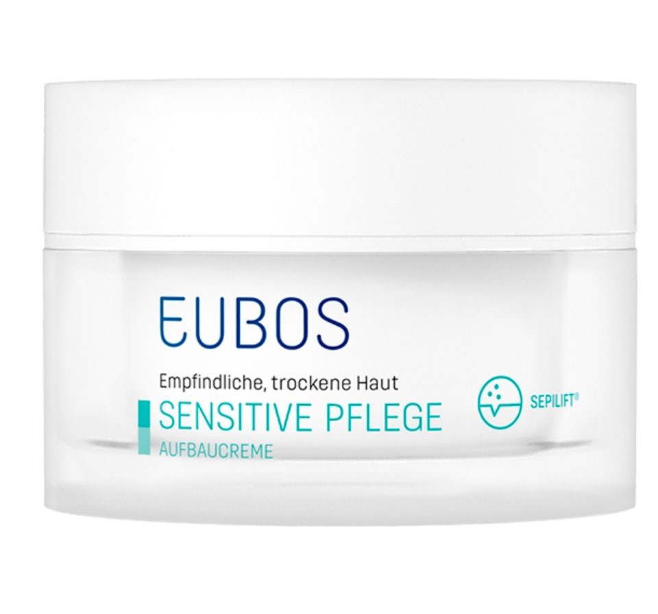 Sensitive Pflege Sensitive Aufbaucreme“ von Eubos