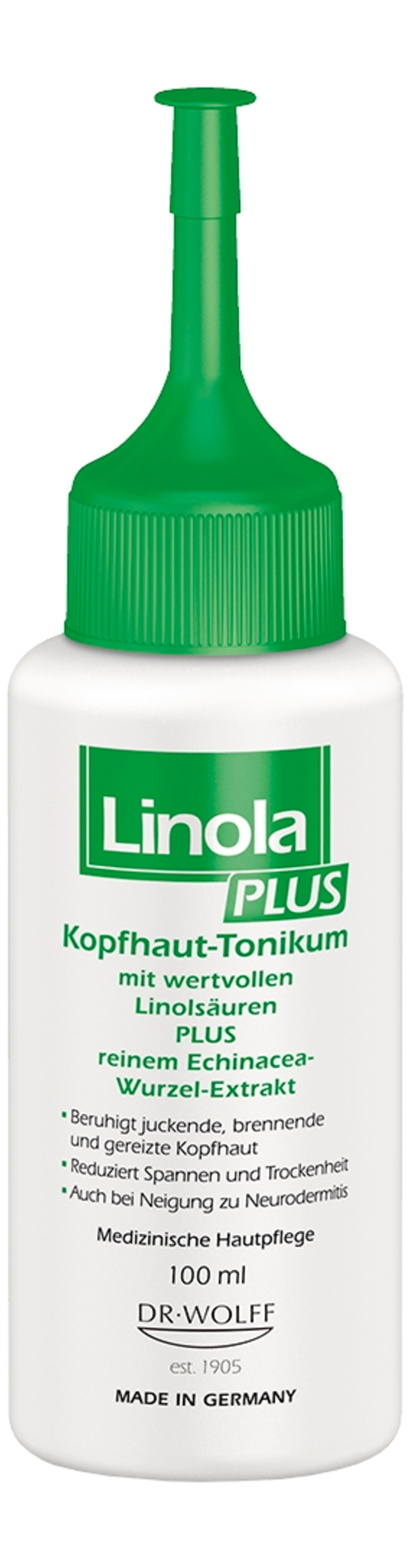 "Linola Plus Kopfhaut- Tonikum“ von Dr. Wolff