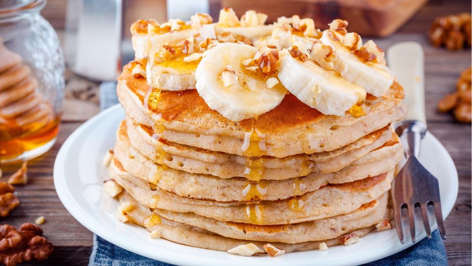 3-Zutaten-Rezept für das perfekte Frühstück: Bananen Pancakes