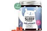 Wir alle wissen, wie gut wir uns den ganzen Tag fühlen, wenn wir einen erholsamen Schlaf hatten. Dafür zuständig ist unter anderem das Hormon Melatonin. Ist unsere innere Uhr aus dem Gleichgewicht geraten, hilft dieses Nahrungsergänzungsmittel, wieder eine erholsame Schlafbalance zu finden. Zusätzlich hilft Vitamin B6 bei der Regulierung der Hormontätigkeit. Super Snooze Sleep Vitamin von Bears With Benefts, 60 Stück kosten ca. 25 Euro. 