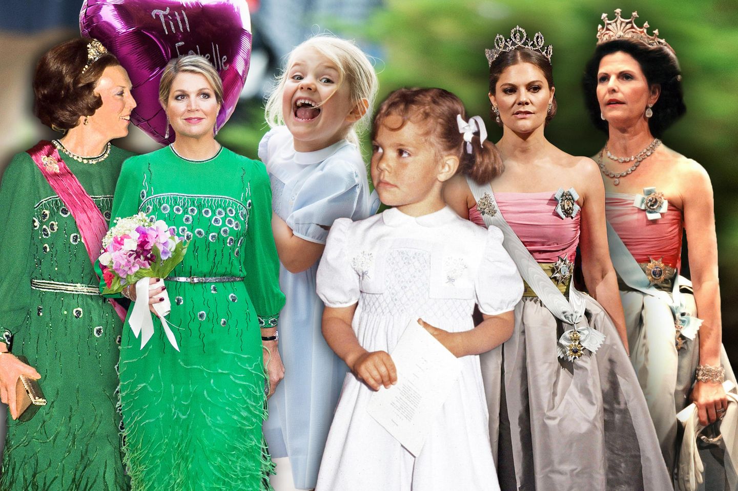 Royals: Sie bedienen sich am Kleiderschrank ihrer Mütter