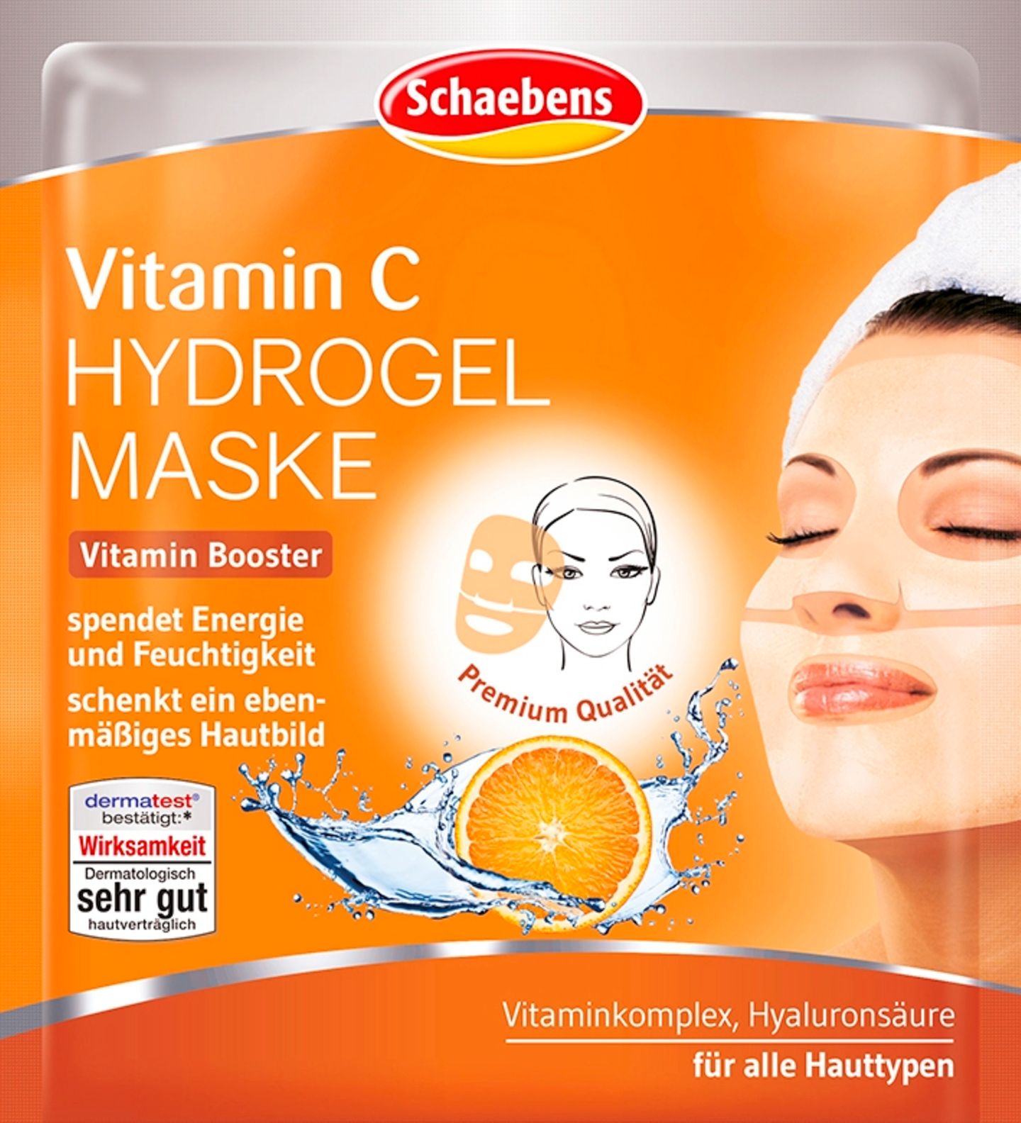 "Vitamin C Hydrogel Maske" von Schaebens