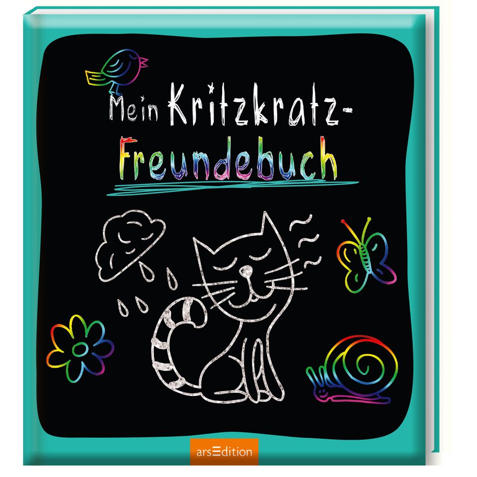 Schultüte füllen: Mein Kritzkratz-Freundebuch
