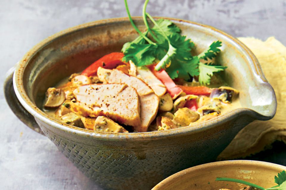 Asia-Curry mit Hähnchenbrust