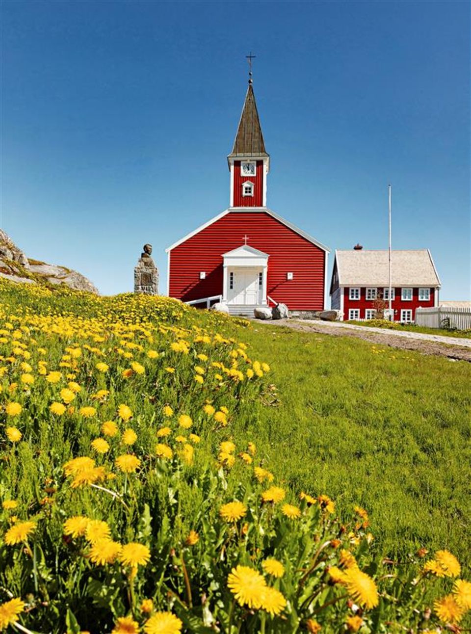 Grönland: Rote Kirche