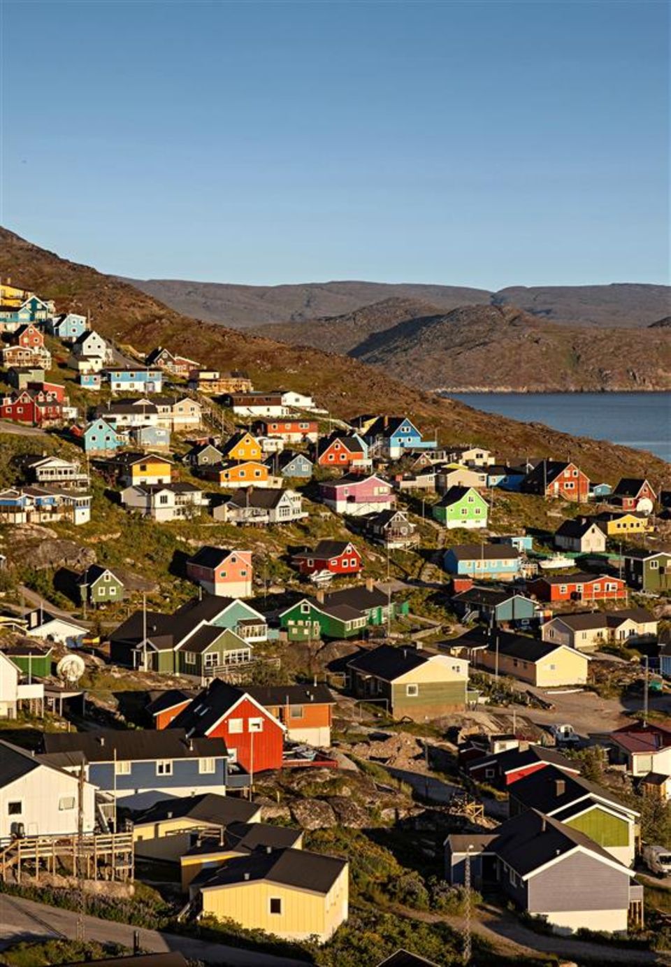 Grönland: Bunte Häuser