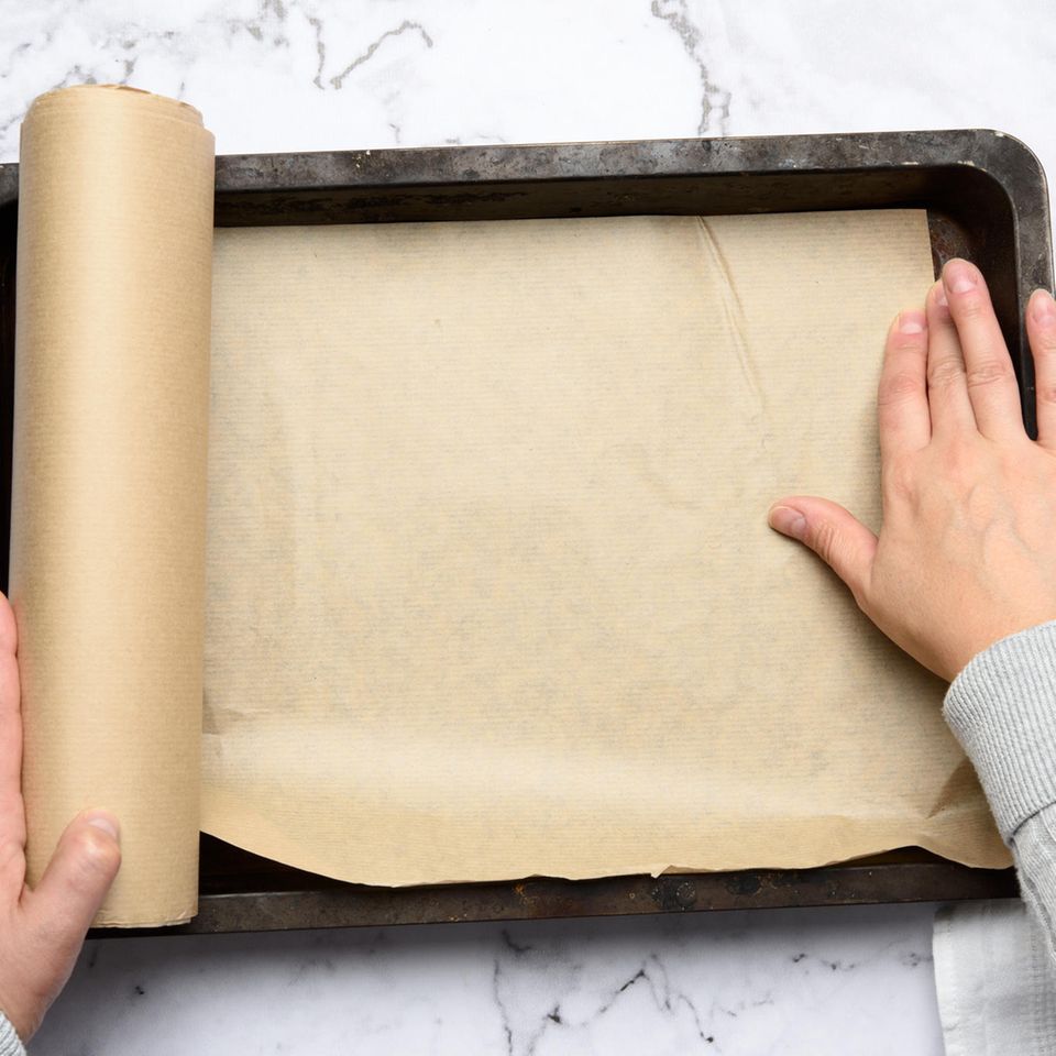 Backpapier-Trick