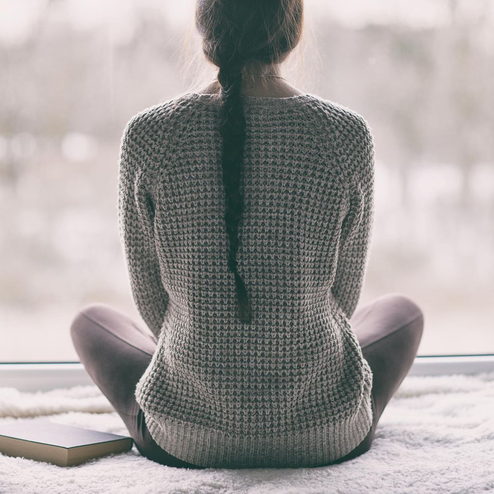 Psychologie: Eine meditierende Frau