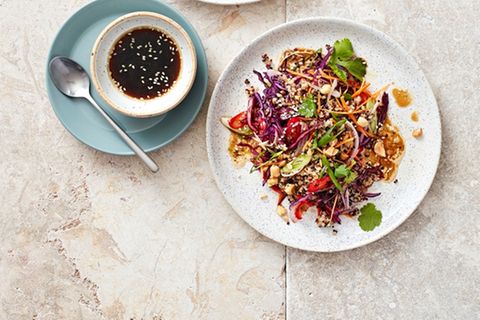 Veganer Thai-Quinoa-Salat