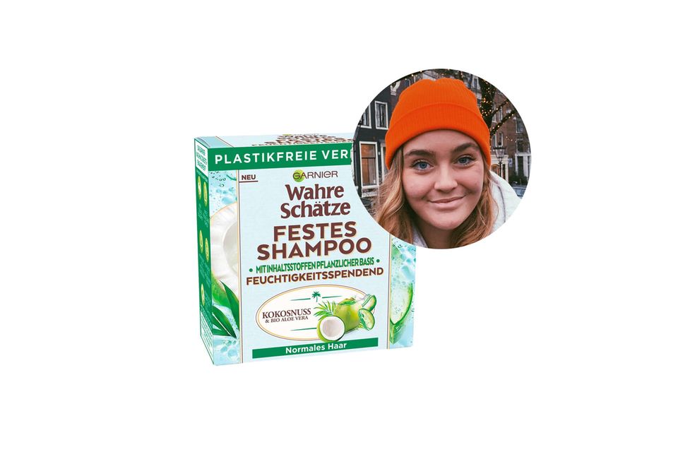 We try before you buy: Werkstudentin Lilli hat das feste Shampoo von Garnier ausprobiert. Werkstudentin Lilli hat das feste Shampoo von Garnier ausprobiert.
