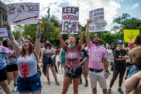 Texas: Demonstration gegen Abtreibungsverbot