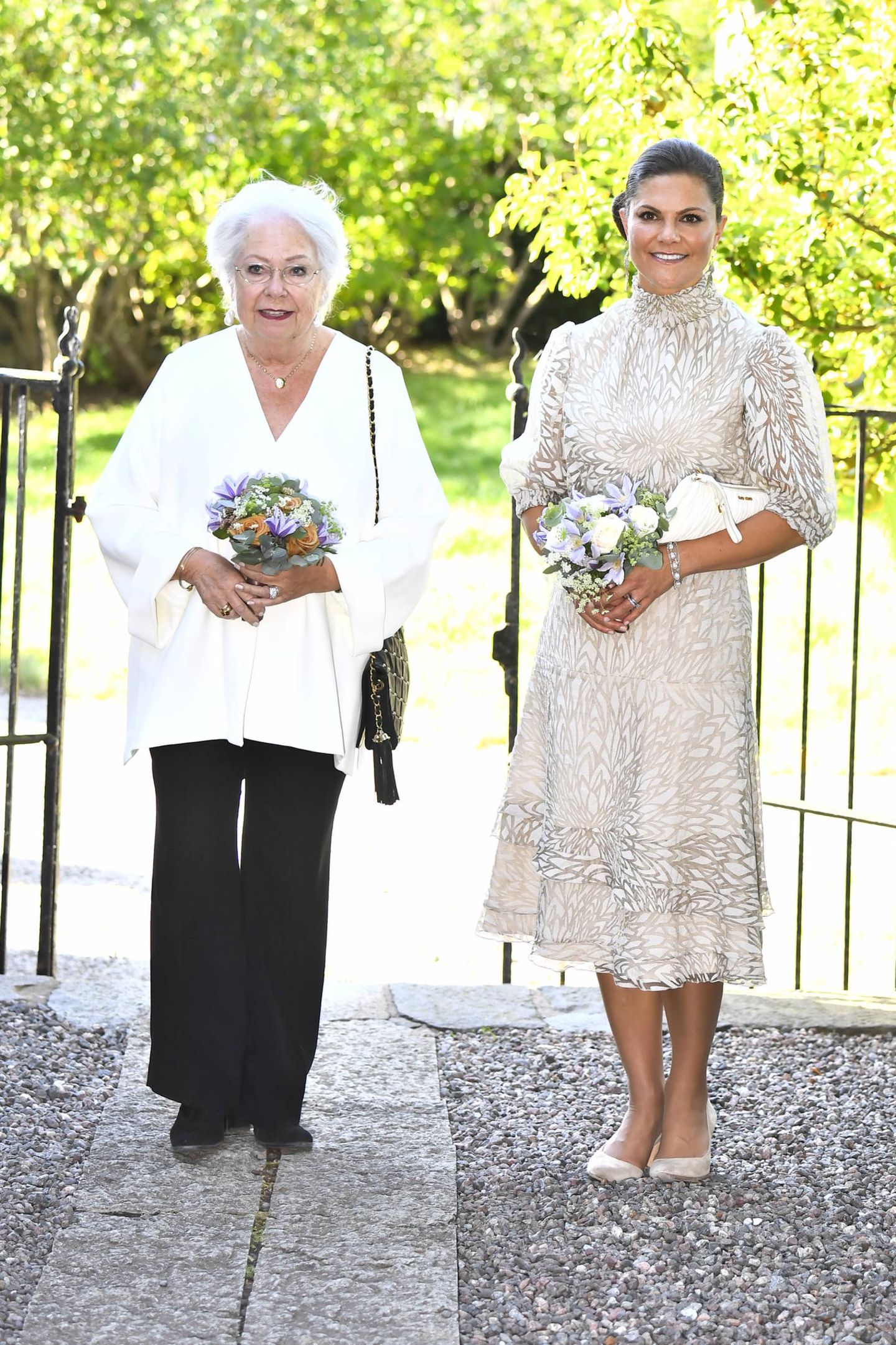 Prinzessin Christina und Prinzessin Victoria bei der Verleihung der Auszeichnung.