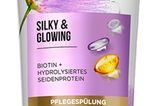 "Miracles Silky & Glowing Pflegespülung" von Pantene Pro-V, 160 ml ca. 3 Euro.