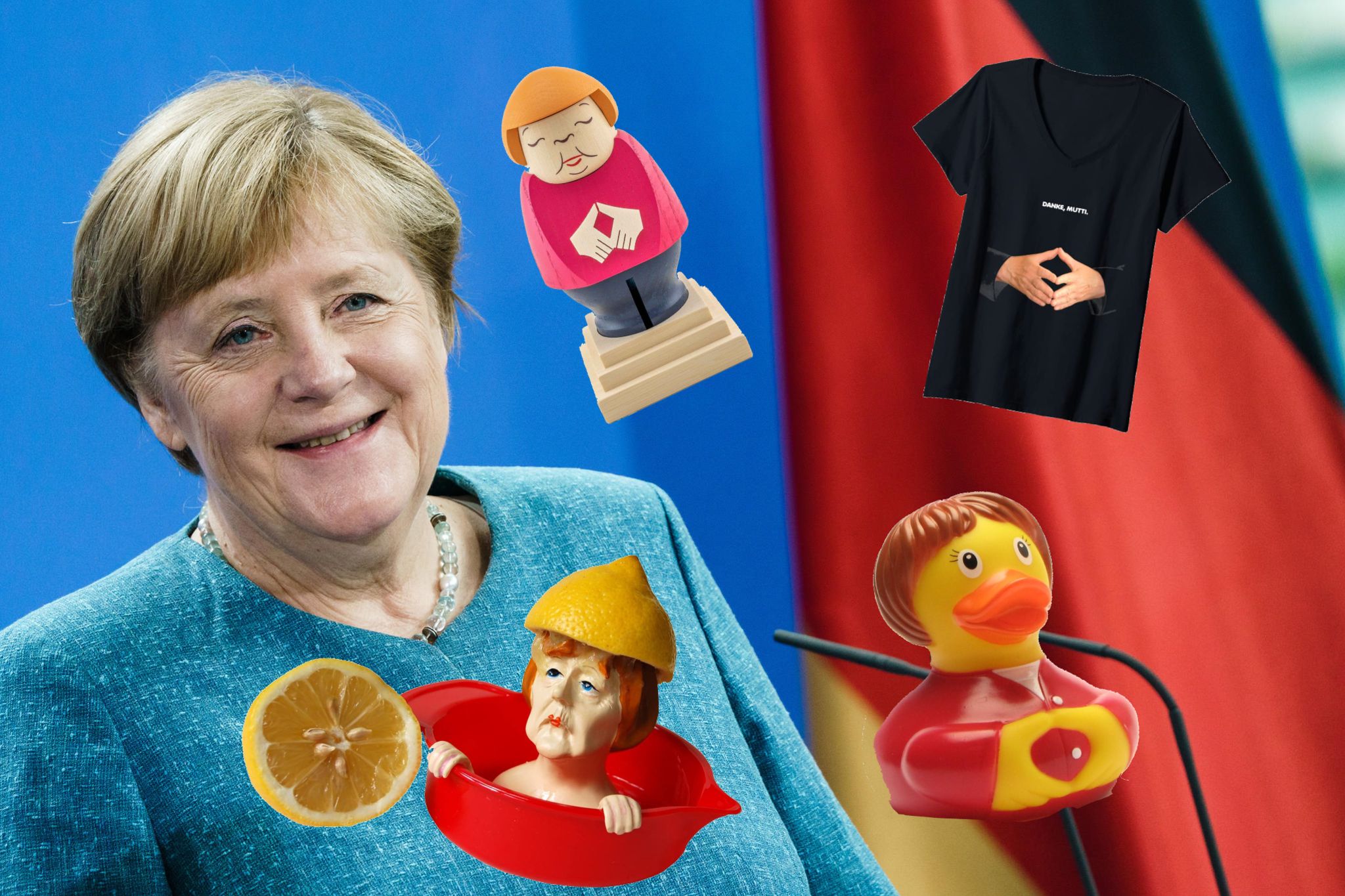 Angela Merkel: Kennt ihr schon diese lustigen Gadgets?