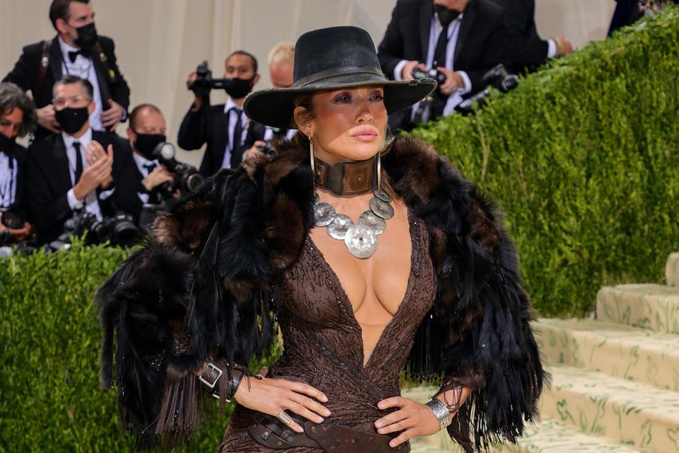 Jennifer Lopez besucht die Met Gala 2021 in New York