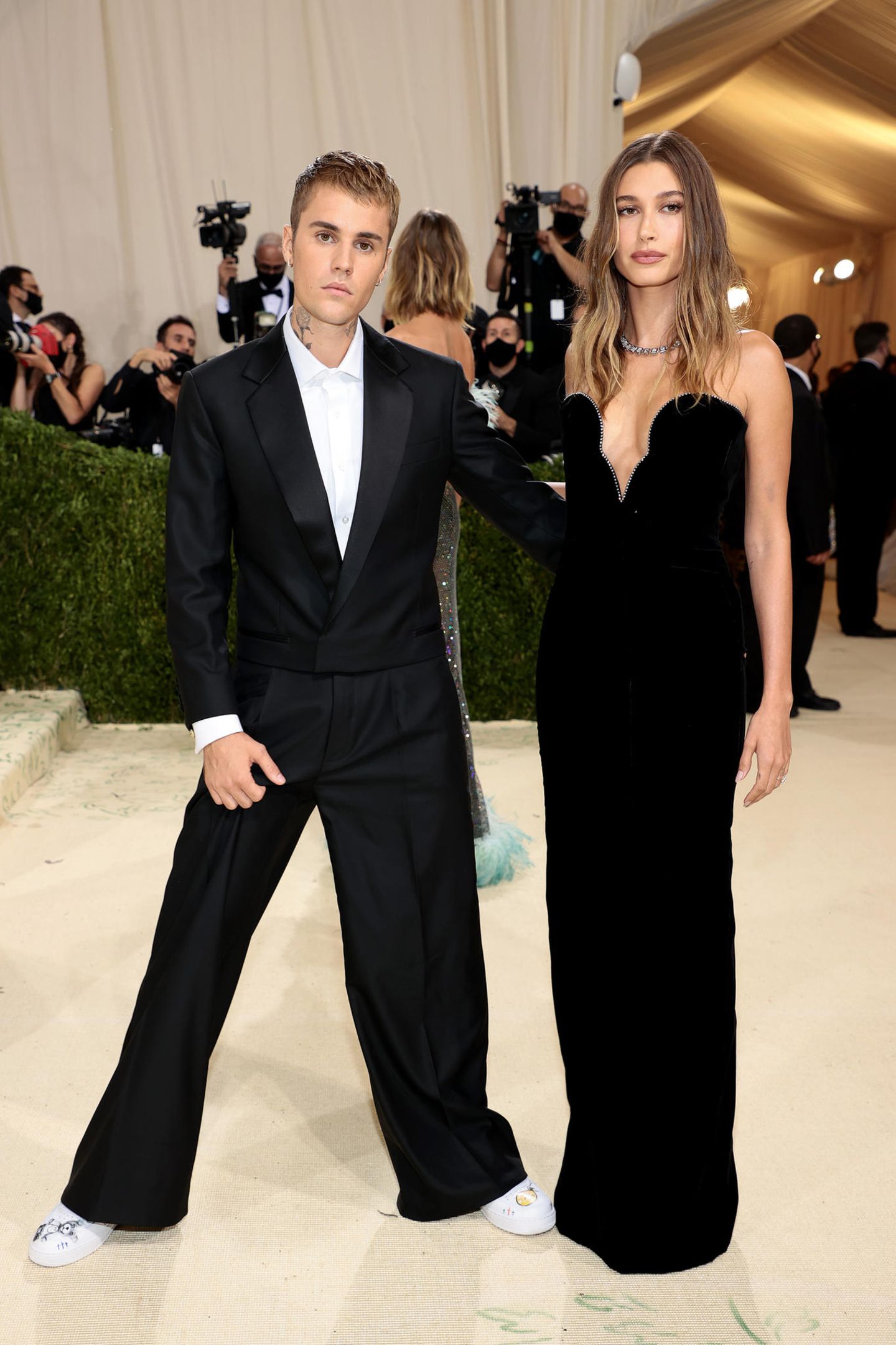 Justin und Hailey Bieber besuchen die Met Gala in New York