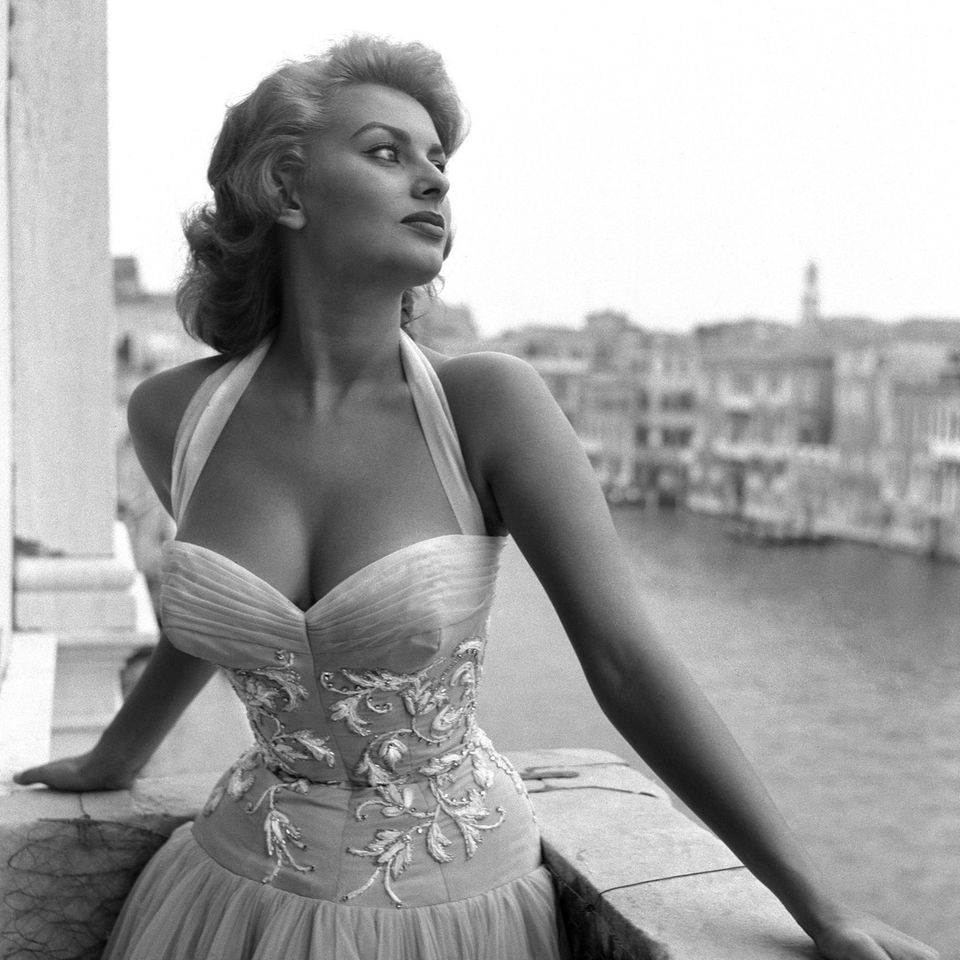 Was Marilyn kann, kann Sophia Loren schon lange