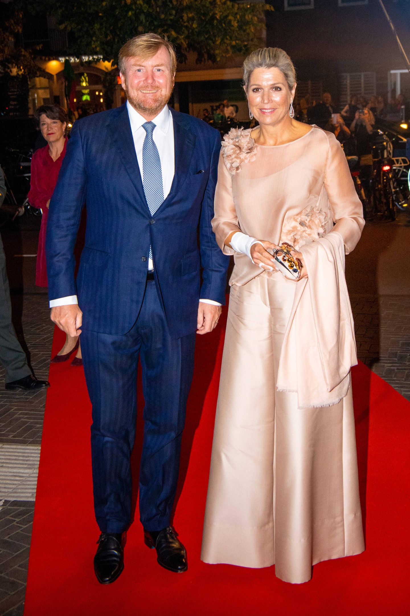 Königin Maxima und König Willem-Alexander auf dem Red Carpet.
