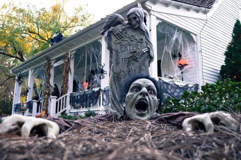 Haus an Halloween