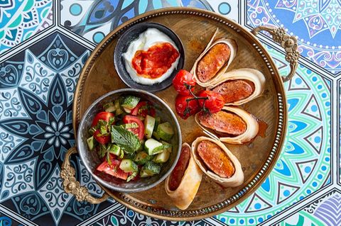 Lammhack im Teigmantel: Türkische Küche gekocht von Frank Mutters