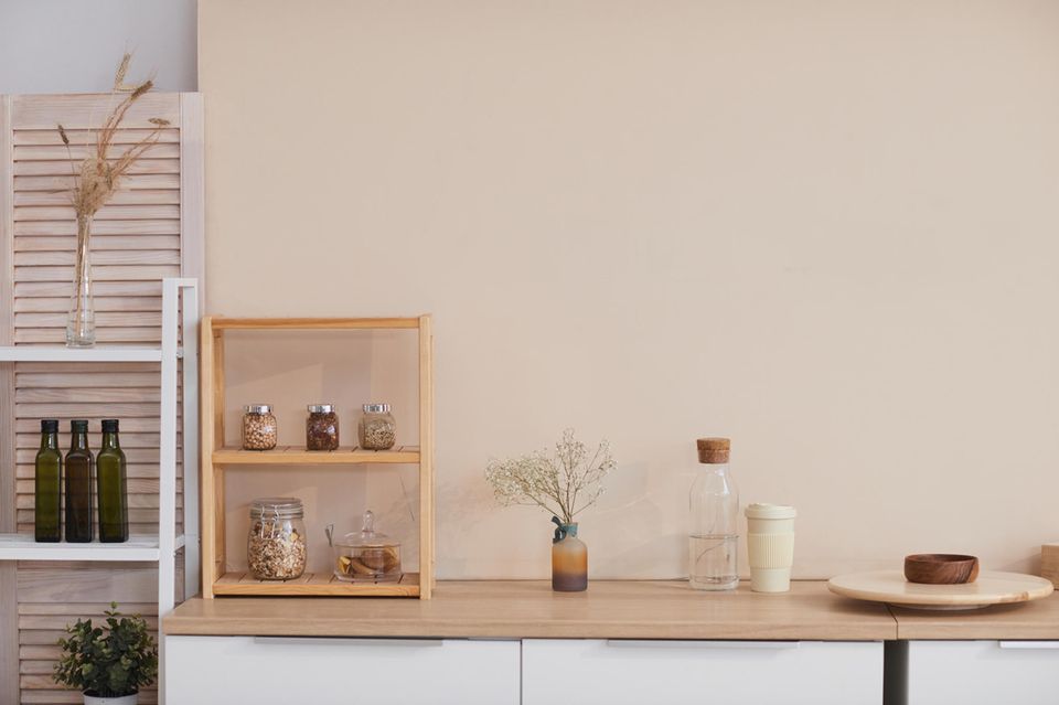 Minimalismus Tipps: Eine minimalistische Küche