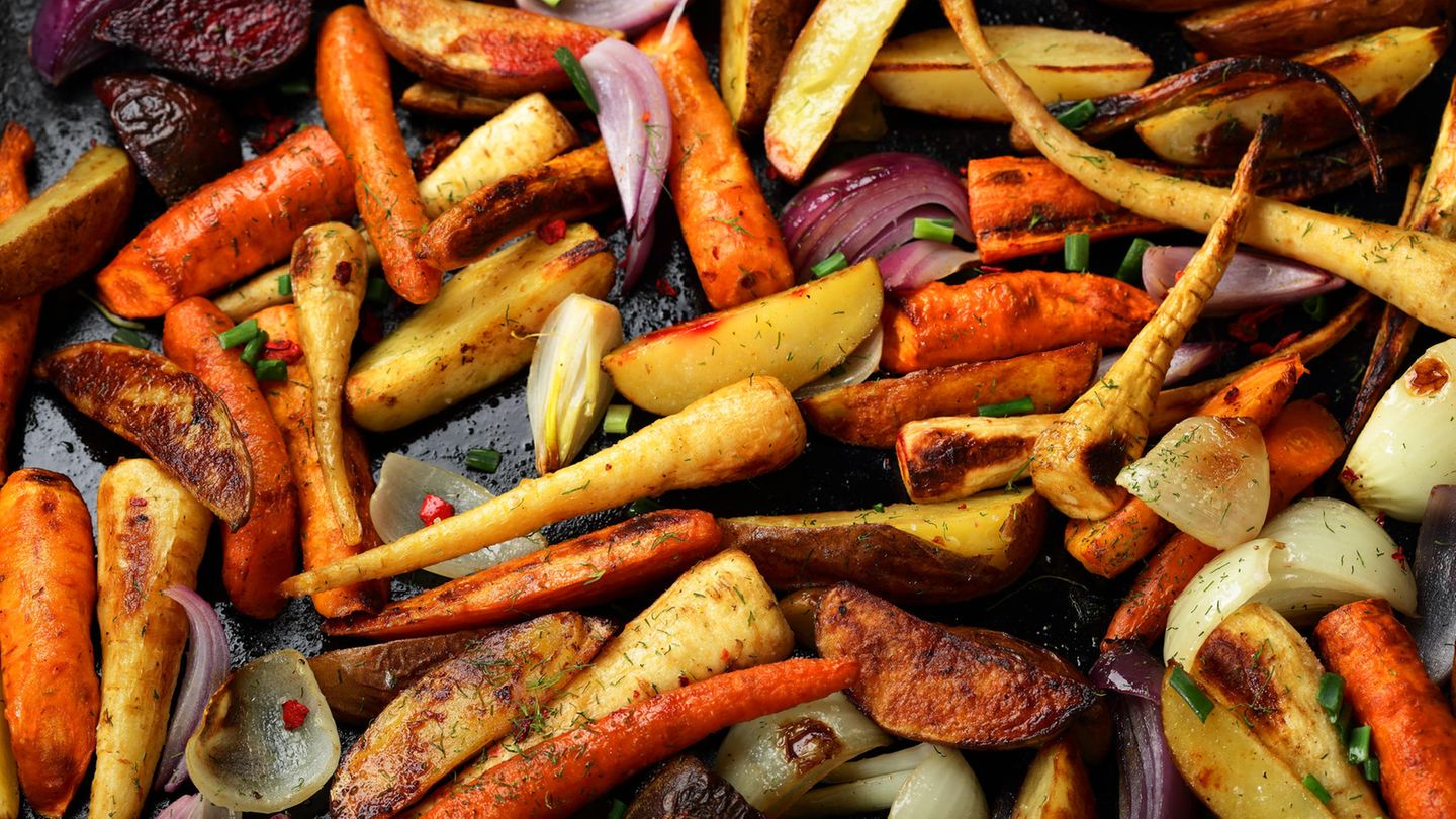 Steam vegetables in the oven фото 34