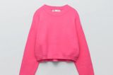 Pinker weicher Pullover von Zara
