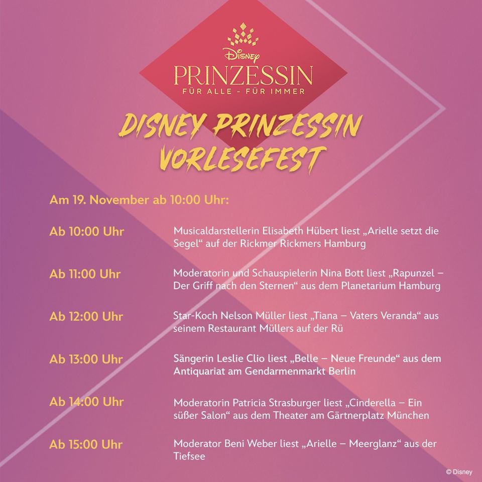 Gewinnspiel: Tolle Preise zum großen „Disney Prinzessin Vorlesefest“ Gewinnspiel: Tolle Preise zum großen „Disney Prinzessin Vorlesefest“