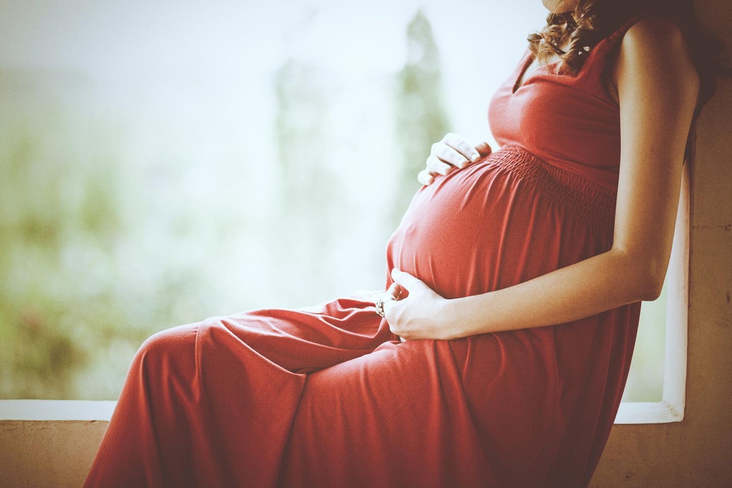 Wadenkrampf-Ursachen: Schwangere Frau