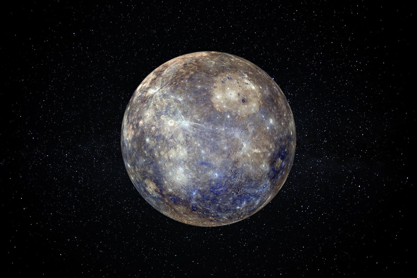 Mercury Retrograde 2022: Planet Merkur im schwarzen Weltall
