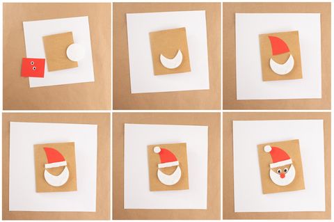 Weihnachtsmann basteln: 4 schöne Ideen | BRIGITTE.de