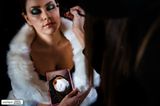 Hochzeitsfotografie: Braut wird geschminkt