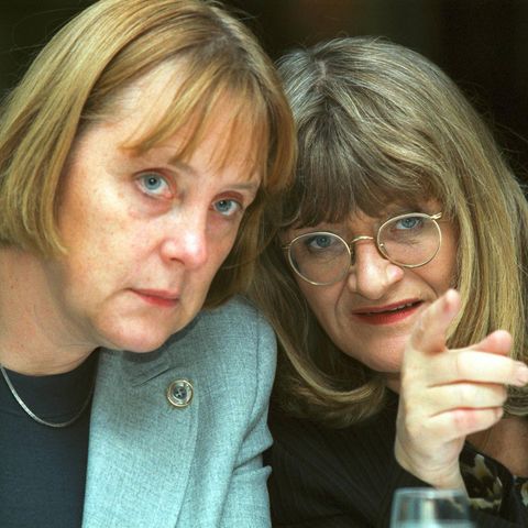 Angela Merkel: Alice Schwarzer und Angela Merkel 2000
