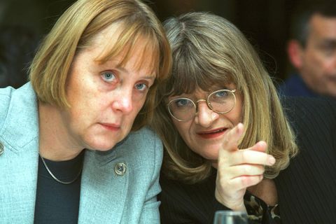 Angela Merkel: Alice Schwarzer und Angela Merkel 2000