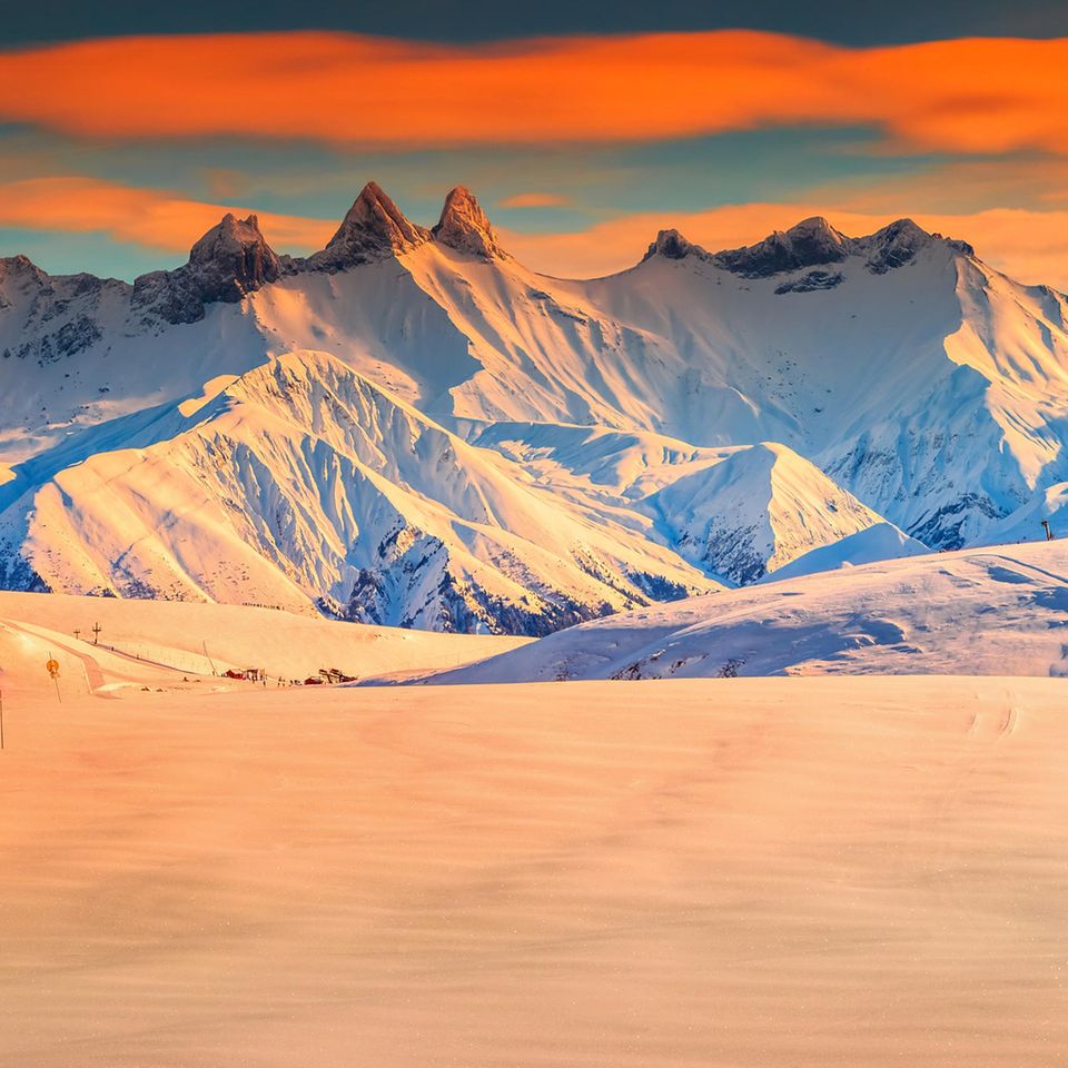 Die preiswertesten Skigebiete in Europa: Les Sybelles