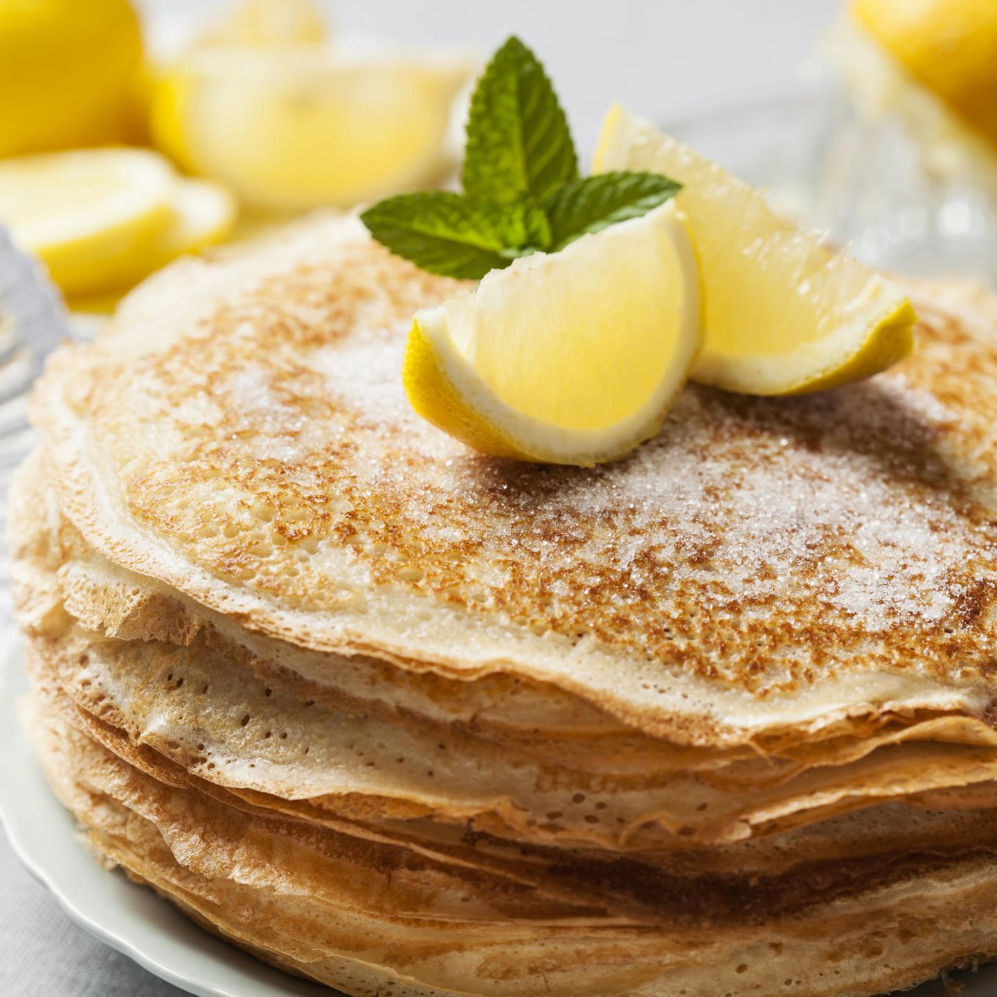 Omas Pfannkuchen: Zitronen-Pfannkuchen