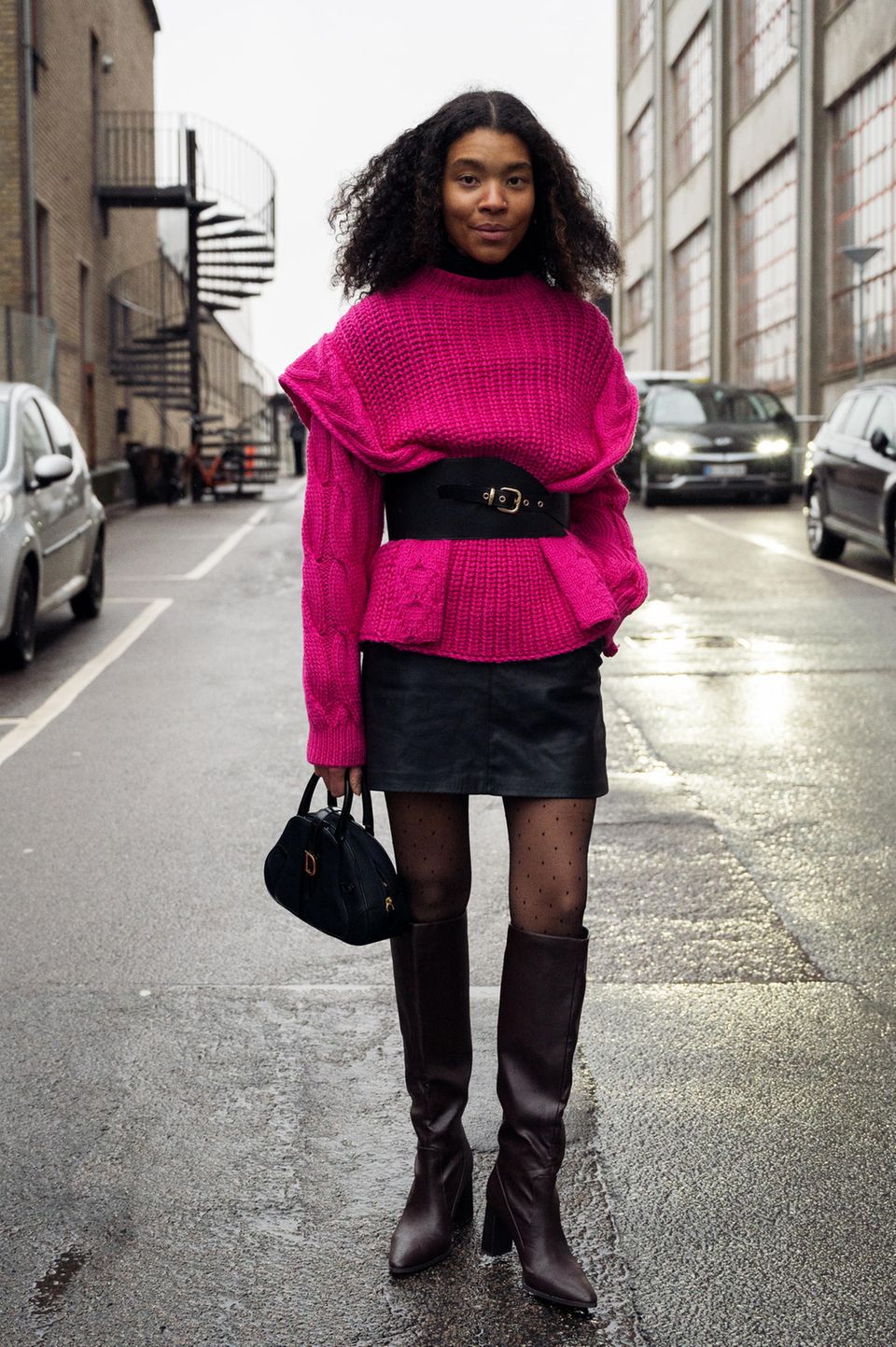 Taillen-Gürtel sind ein Trend-Piece der Kopenhagener Fashion Week.