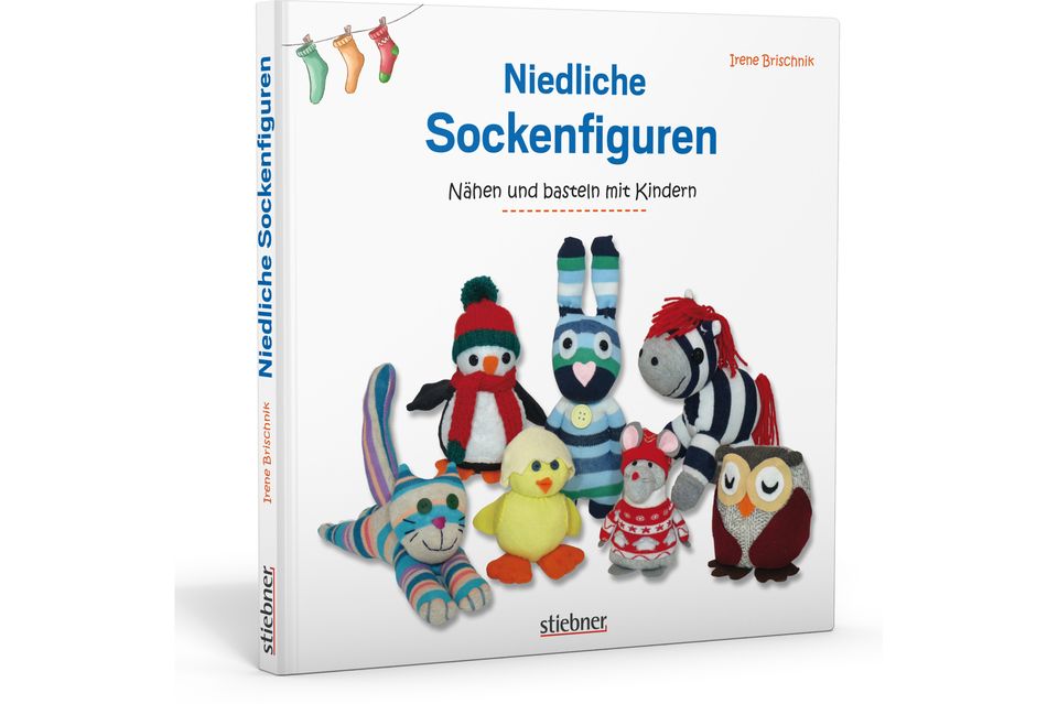 Buch: Niedliche Sockenfiguren von Irene Brischnik