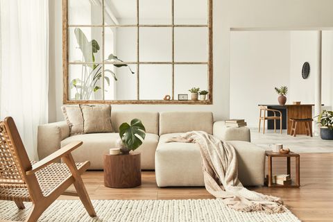 Wohntrends 2022: Wohnzimmer im Japandi-Style