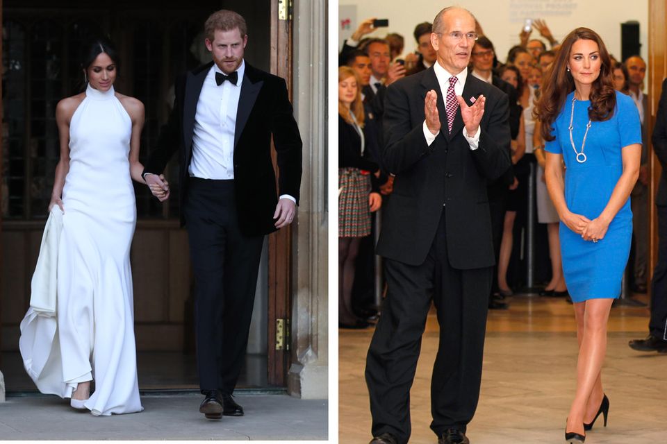 Herzogin Meghan lässt ihr zweites Hochzeitskleid von Stella McCartney designen. 