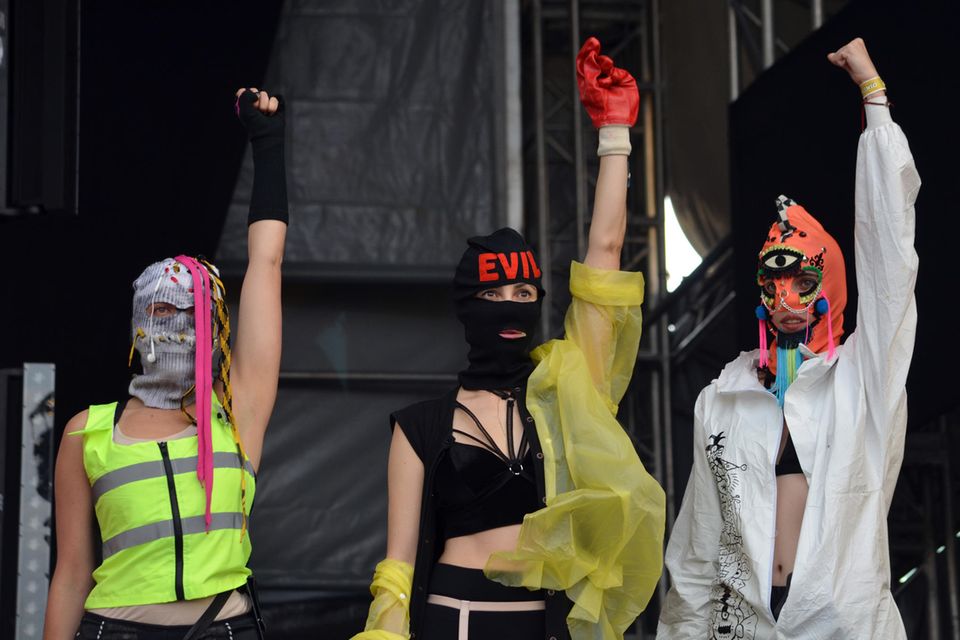 Pussy Riot beim Festival Ceremonia 2019 in Mexiko