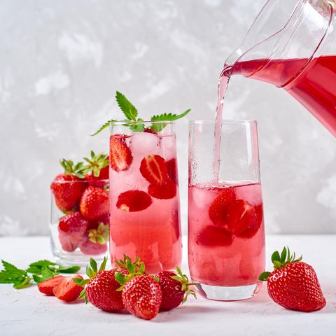 Erdbeerbowle alkoholfrei