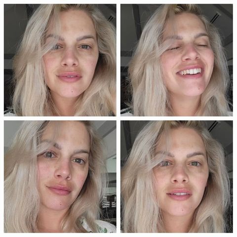 Stilvolle Angelina Kirsch Ungeschminkt Ebenbild
