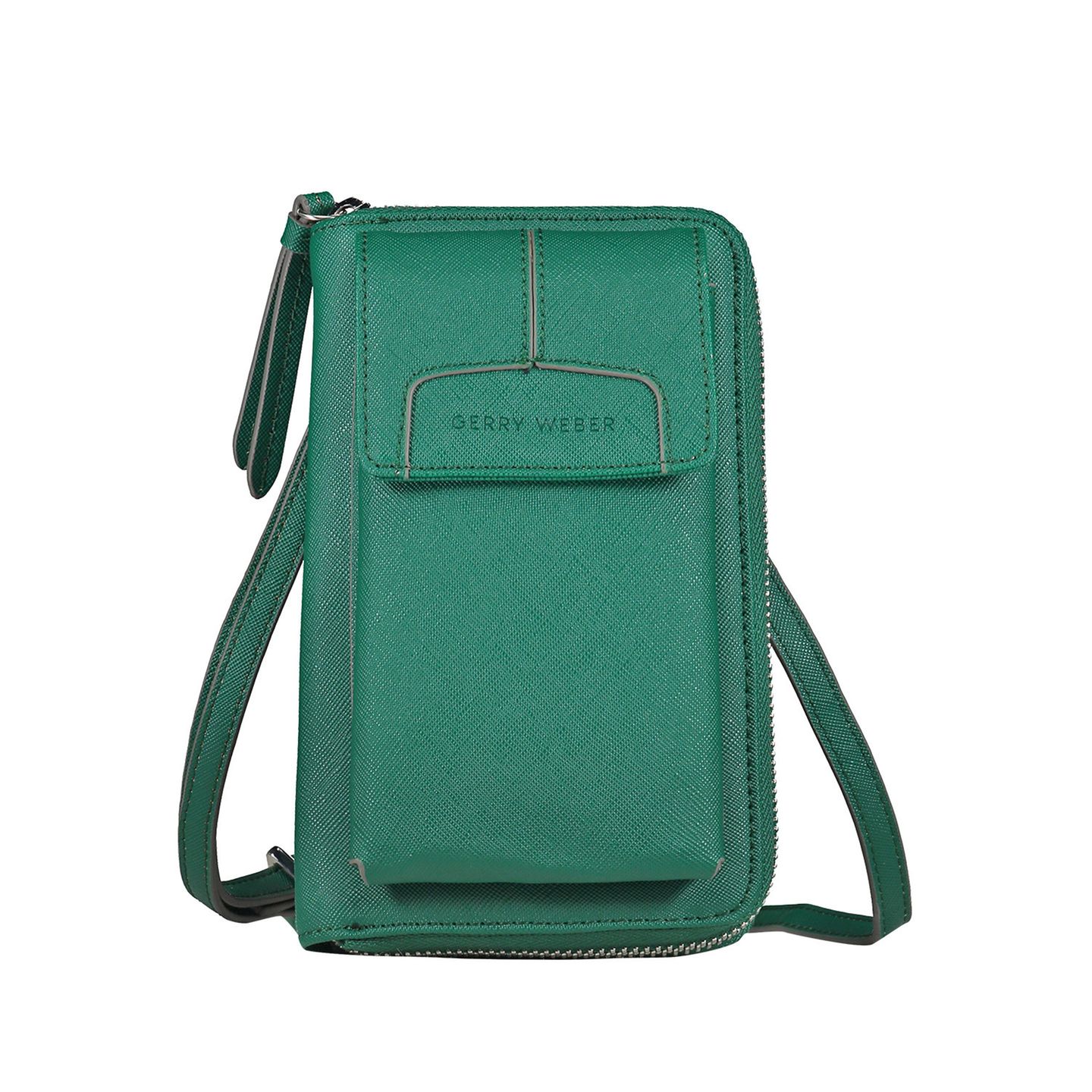 Deine Mama liebt Mode? Dann ist ein Faschion-Statement das perfekte Geschenk für sie. Die grüne Handtasche ist praktisch für Reisen oder unterwegs – und in Kombination mit schlichten Basics einfach unschlagbar. Von Gerry Weber, etwa 50 Euro.
