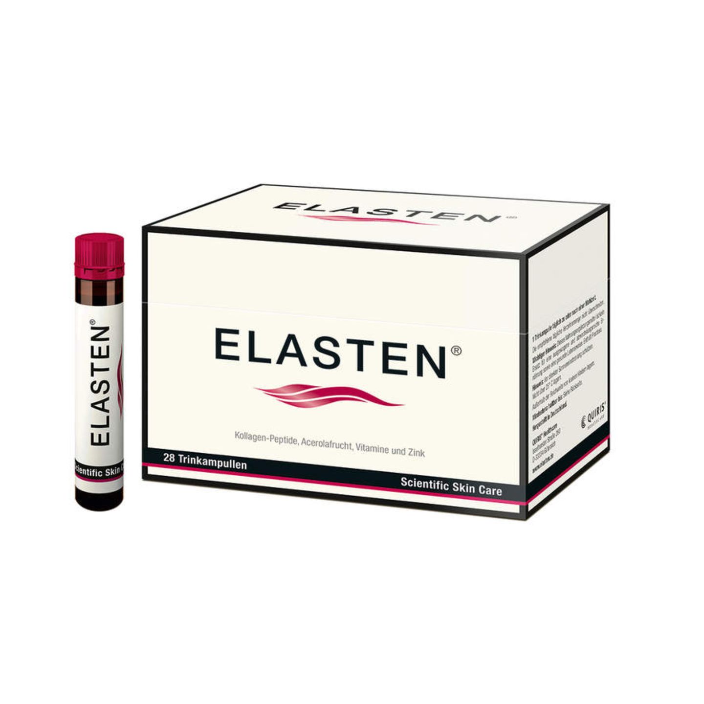 Ihr wollt eurer Mama eine Schönheitskur gönnen? Wir wär's mit Schönheit von Innen?! Elasten® enthält spezielle Kollagen-Peptiden, Zink, Biotin, Vitamin C und E wurde in enger Zusammenarbeit mit Dermatologen und Wissenschaftlern entwickelt, um die Haut von innen aufzupolstern, zu glätten und zu festigen. Von Elasten, rund 66 Euro.