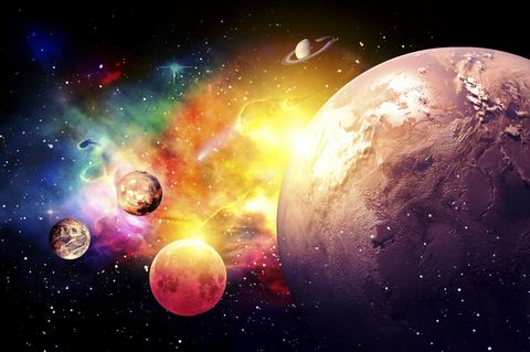 Rückläufiger Merkur ab 10.5.2022: Planeten im All