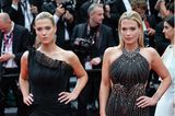 Cannes: Amelia und Eliza Spencer