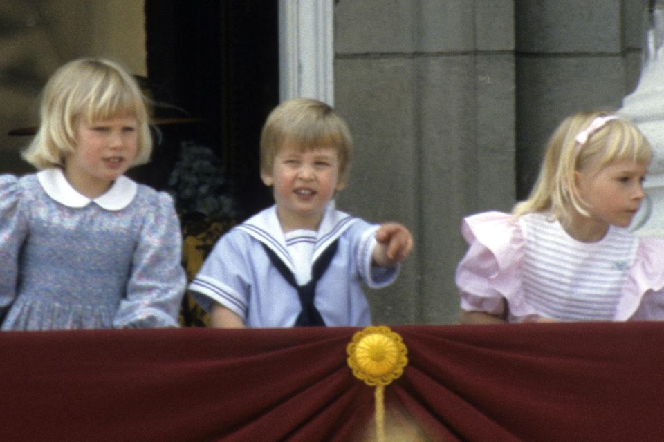 Prinz William im Matrosenanzug 1985.